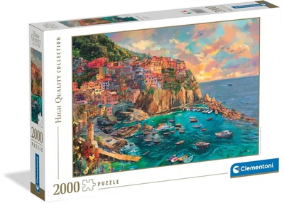 Пазл Clementoni High Quality Collection: Окрашенная Манарола, Италия (High Quality Collection - Painted Landscape Manarola Puzzle - 2000 pcs.), 2000 эл. (32087)