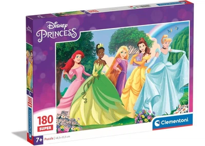 Пазл Clementoni Super: Принцессы, Disney (Super - Disney Princess Puzzle - 180 pcs.), 180 эл. (29787)