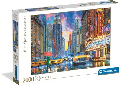 Пазл Clementoni High Quality Collection: Дождливый Манхэттен, Нью-Йорк, США (High Quality Collection - Rainy Manhattan Cityscape Puzzle - 2000 pcs.), 2000 эл. (32086)
