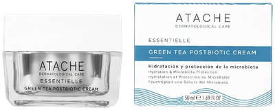 Krem do twarzy Atache Essentielle Green Tea Postbiotic z zieloną herbatą 50 ml (8430795005607)
