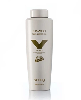 Шампунь з екстрактом чорного і зеленого чаю Young Black & Green Tee Shampoo 1 л