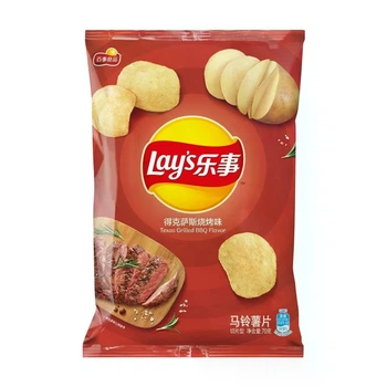 Чіпси Lay's Texas Grilled BBQ 70 грам