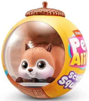 Інтерактивна м'яка іграшка Білочка Pets Alive ZURU S1 (18 см) 9565E
