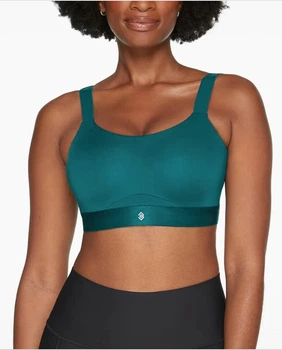 Спортивний бюстгальтер ThirdLove Kinetic Adjustable Sports Bra в насичесному темно-зеленому відтінку - Розмір 80C