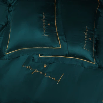 Простынь на резинке Imperial Tencel №07 Emerald - высота 25 см 80*200