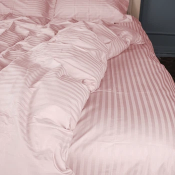 Простирадло Satin Stripe 30-0007 Pink 150*220