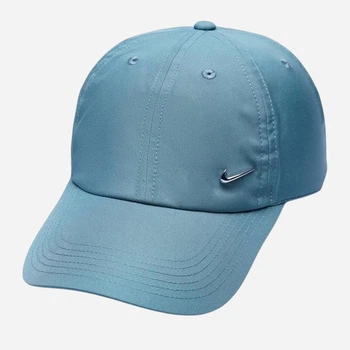 Дитяча бейсболка Nike Dri-Fit Club Unstructured Metal Swoosh FB5064-382 50-56 Бірюзова (198487793123)