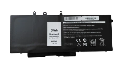 Аккумулятор для ноутбука Усил. Dell DV9NT Latitude 15 3520 7.6V Black 8500mAh OEM