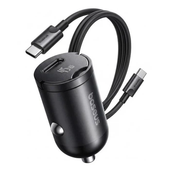 Автомобильное зарядное устройство с кабелем Type-C - Type-C 45W Baseus PrimeTrip VP2 (C0206800)