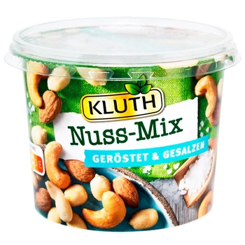 Горіховий мікс смажений та солоний Kluth 275 г (21771729)