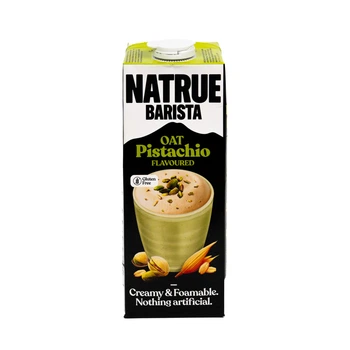 Напій на рослинній основі, вівсяний зі смаком фісташки Barista oat pistachio flavoured Natrue 1 л (21721752)