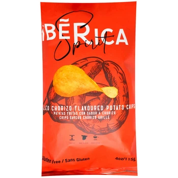 Чипси зі смаком чорізо гриль Iberica 115 г (21608306)