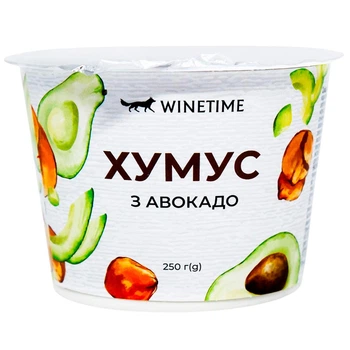 Хумус з авокадо WINETIME 250 г (21477639)
