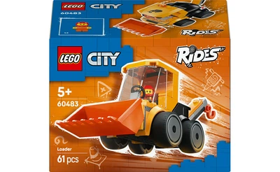 Конструктор Lego City Автомобили — Строительный погрузчик, 61 деталь 60483