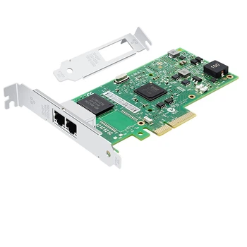 Сетевая карта EB-LINK Intel I350AM2 I350-T2V2/PCI Express X4/Gigabit Ethernet