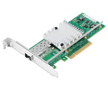Сетевая карта FLYBISH KY-82599 PCIe X8 10G оптическая, Intel 82599