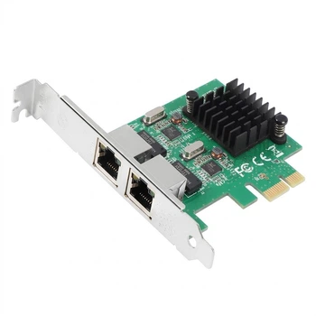Мережева карта FLYBISH NA8111GN-T2 PCI Express / 2 x Gigabit Ethernet