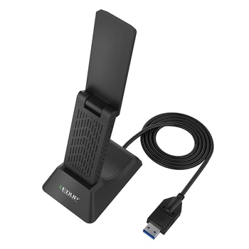 Wi-Fi адаптер EDUP EP-AC1675 / 1900 Мбіт/с / Два діапазони / USB 3.0