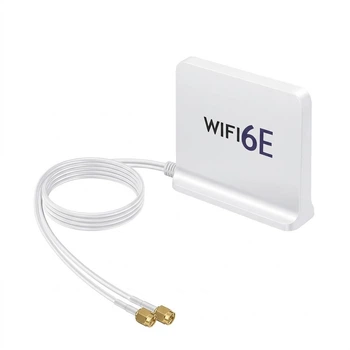 Антенна Wi-Fi EB-LINK всенаправленная 12 дБи, 2.4/5 ГГц, Wi-Fi 6E, SMA, белая