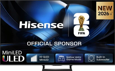 Телевізор 50" Hisense 50U7SE 4K MiniLED, 144 Hz, VIDAA, Smart TV, Dolby Atmos