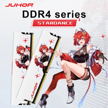 Оперативна пам'ять Juhor 16GB (2x8GB) DDR4 3600MHz StarDance White (JHD416G3600MSTRDCWH)
