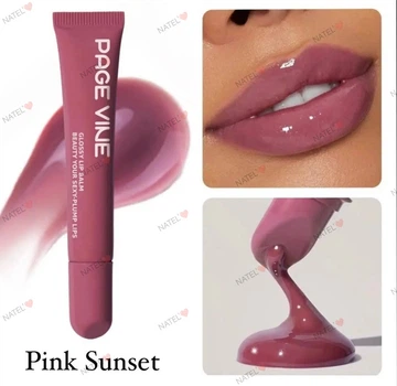 Зволожуючий блиск для губ Peptide Lip Tint PAGE VINE №07 (Pink sunset), 12 мл