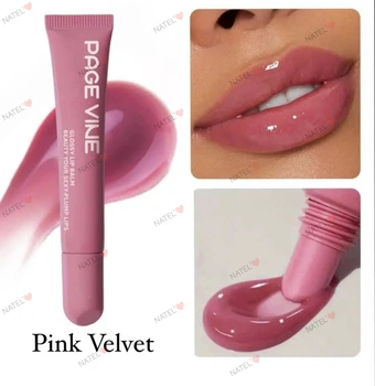 Зволожуючий блиск для губ Peptide Lip Tint PAGE VINE, №04 (Pink velvet), 12 мл