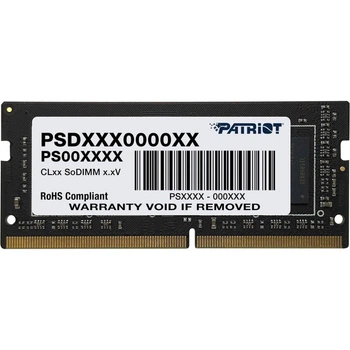 Модуль памяти Patriot DDR4 8Gb 3200MHz Sodimm (PSD48G320081S)