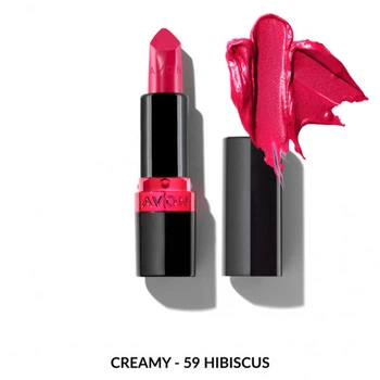 Avon Зволожуюча кремова губна помада "Ультра", 3.6 г Холодний каркаде / Hibiscus (59)