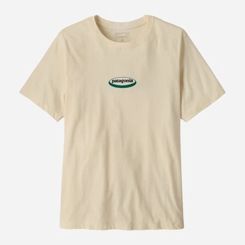 Koszulka bawełniana długa męska Patagonia M'S '95 Oval Logo 37847 UDNL S Mleczna (800070362386)