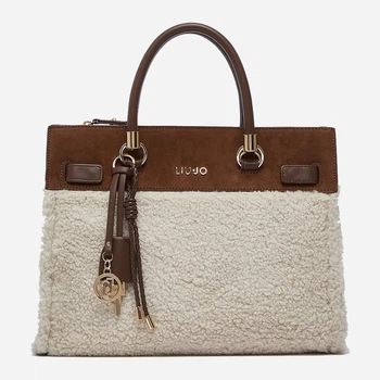 Torebka crossbody damska materiałowa Liu Jo AF6086E1163 X0459 Biała (800070362910)