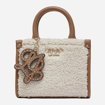 Torebka crossbody damska materiałowa mała Liu Jo AF6102E1163 X0459 Biała (800070362925)