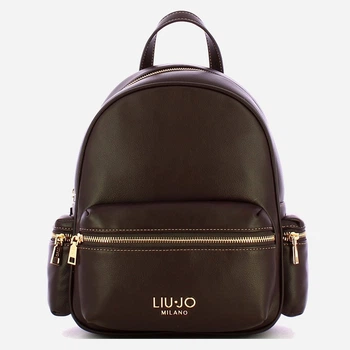 Рюкзак жіночий зі штучної шкіри Liu Jo AF6136E1120 91419 Коричневий (800070362931)