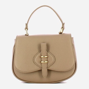 Torebka crossbody damska ze skóry naturalnej mała Coccinelle Mavery E5U7F580101 N59 Szara (800070363558)