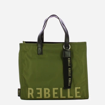 Torebka crossbody damska materiałowa Rebelle Electra REB0082T0001 0187 Zielona (800070364361)