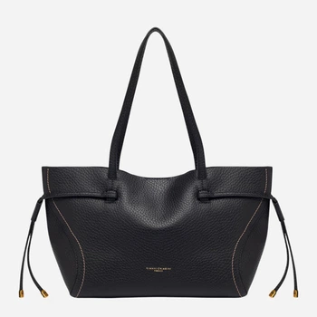 Torebka shopper damska ze skóry naturalnej Gianni Chiarini Violette BS 11285 RNGDBL T.U. 001 Czarna (800070364927)