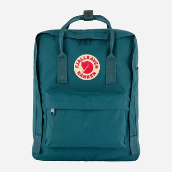 Рюкзак тканинний вміщує формат А4 Fjallraven Kanken 23510669 Бірюзовий (800070365210)