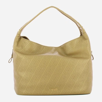 Torebka crossbody damska duża Liu Jo AA6058ES026 01679 Beżowa (800070365258)