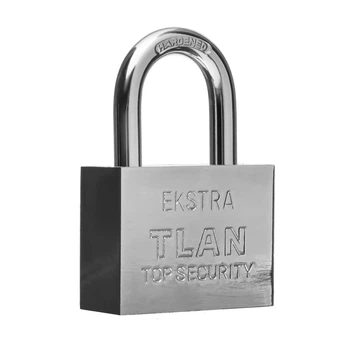 Навісний замок EXTRA TLAN ATL 3380 80 мм клас D 3 ключі циліндровий механізм дренажні отвори TM-0175