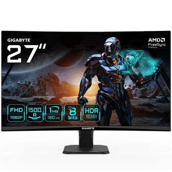 Монитор 27" GIGABYTE GS27FC FHD 180Hz (GS27FC EK) 1920x1080 (FullHD) VA 180 Hz