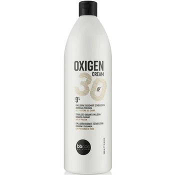 Окисник кремоподібний BBcos для фарби 9% Oxigen Cream 30 Vol. 1000 мл