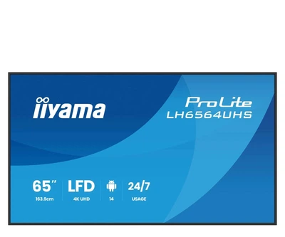 Монитор iiyama ProLite LH6564UHS-B1AG A (LH6564UHS-B1AG A) EU