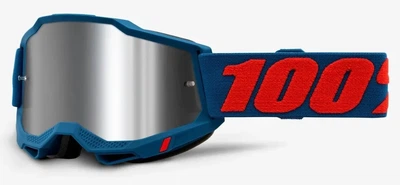 Маска мотокроссовая Ride 100 Percent Accuri 2 зеркальная серебряная линза