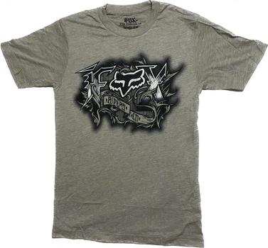 Футболка Fox Heathered Half Life з коротким рукавом сіра XL
