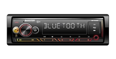 Автомагнітола 1DIN BAXSTER BSF-3530BT (Bluetooth/2USB/MicroSD/AUX/FM) RGB + пульт