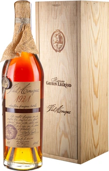 Арманьяк Baron Gaston Legrand Bas Armagnac 1921 0.7 л 40% (3557755152111)
