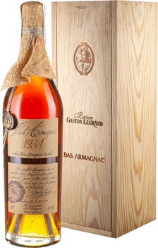 Арманьяк Baron Gaston Legrand Bas Armagnac 1931 0.7 л 40% (357755153118)