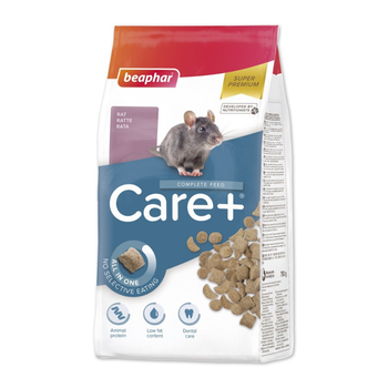 Повнораціонний екструдований корм супер-преміум для щурів Beaphar Care+ Rat, 750 г (BAR18401)