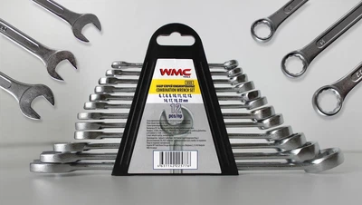Набір ключів 12 предметів (6-22мм) WMC TOOLS WT-5123