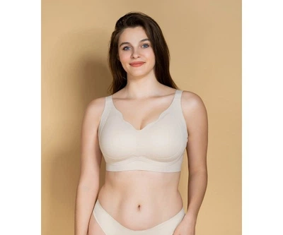 Безшовний бюстгальтер Obrana 887-075 ivory 90D